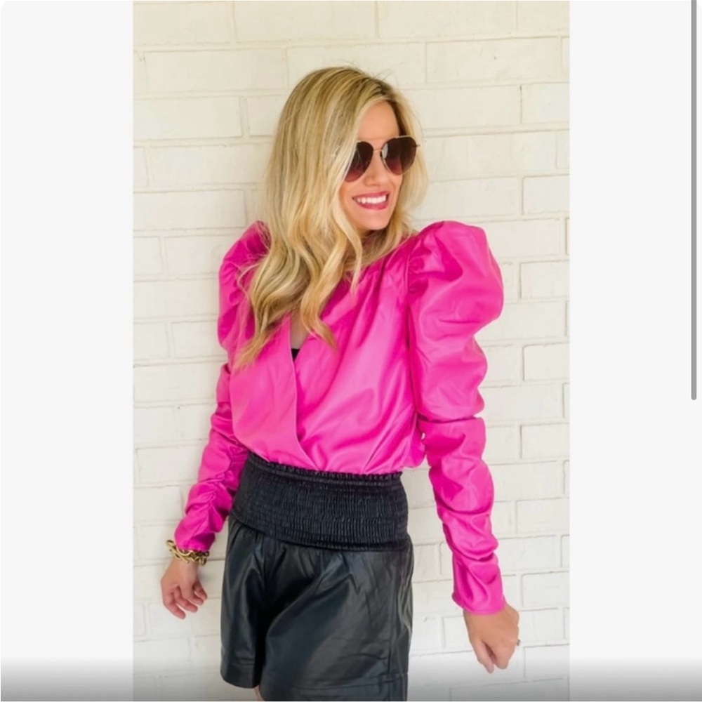 Buddy love Joan leather bodysuit